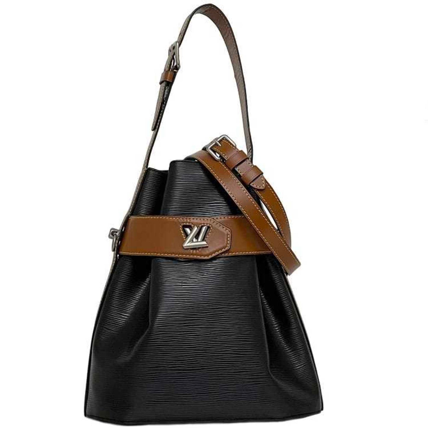 Louis Vuitton Twist Black Leather Shoulder Bag