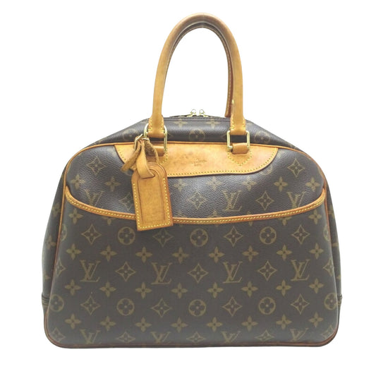 Louis Vuitton Deauville Brown Canvas Hand Bag