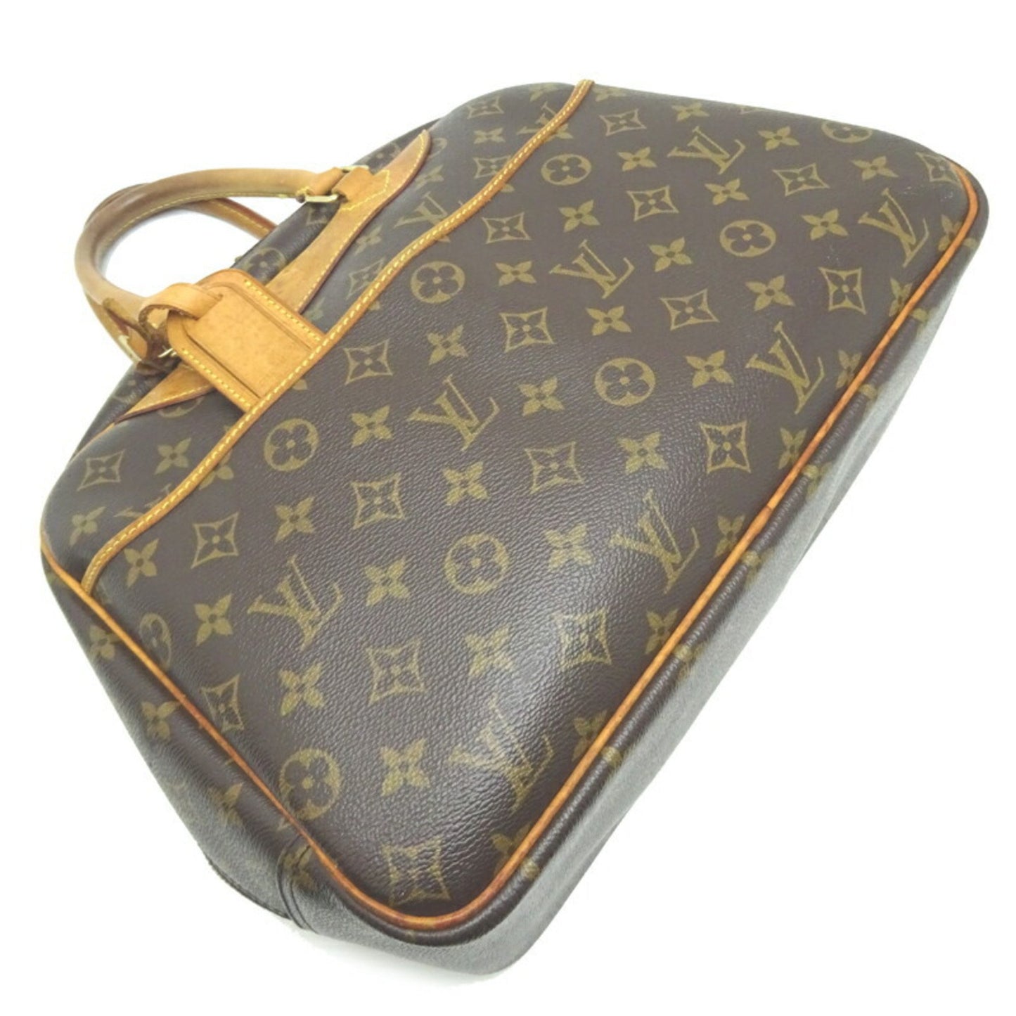 Louis Vuitton Deauville Brown Canvas Hand Bag