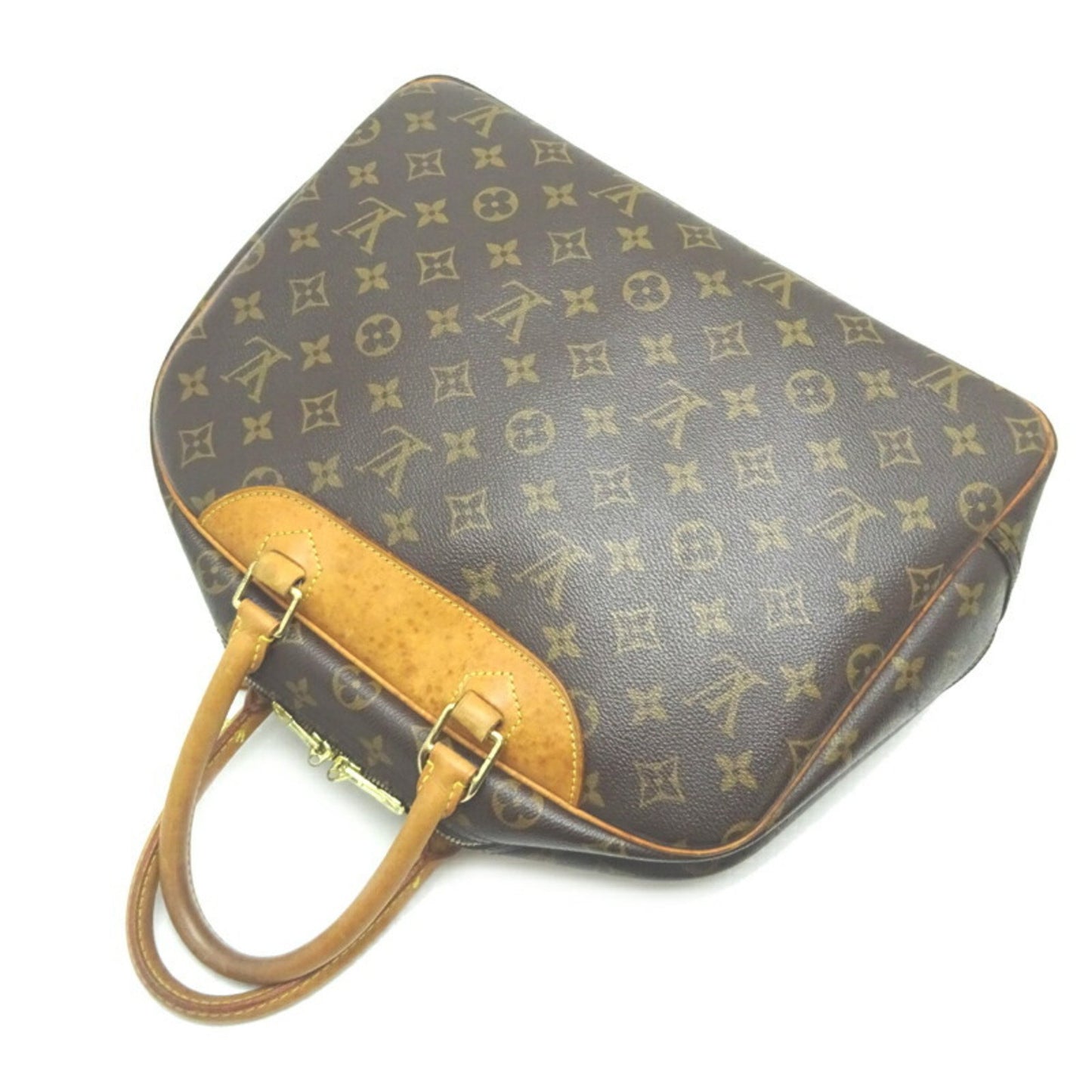 Louis Vuitton Deauville Brown Canvas Hand Bag