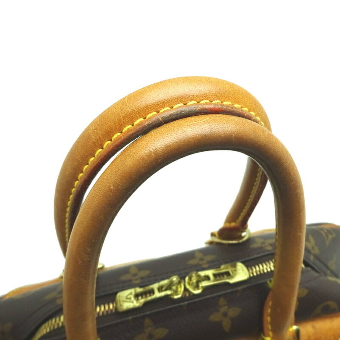 Louis Vuitton Deauville Brown Canvas Hand Bag