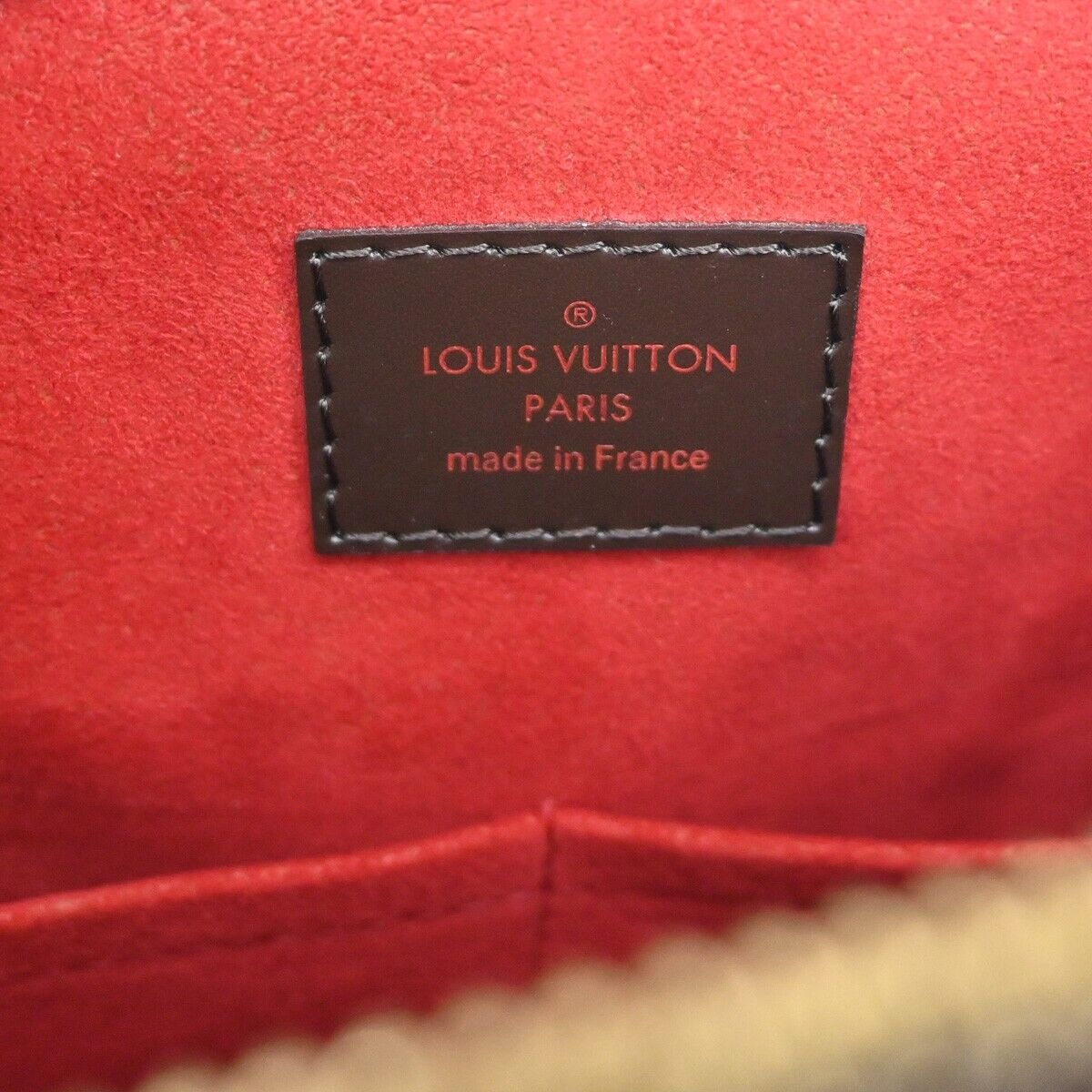 Louis Vuitton Trevi Brown Canvas Hand Bag