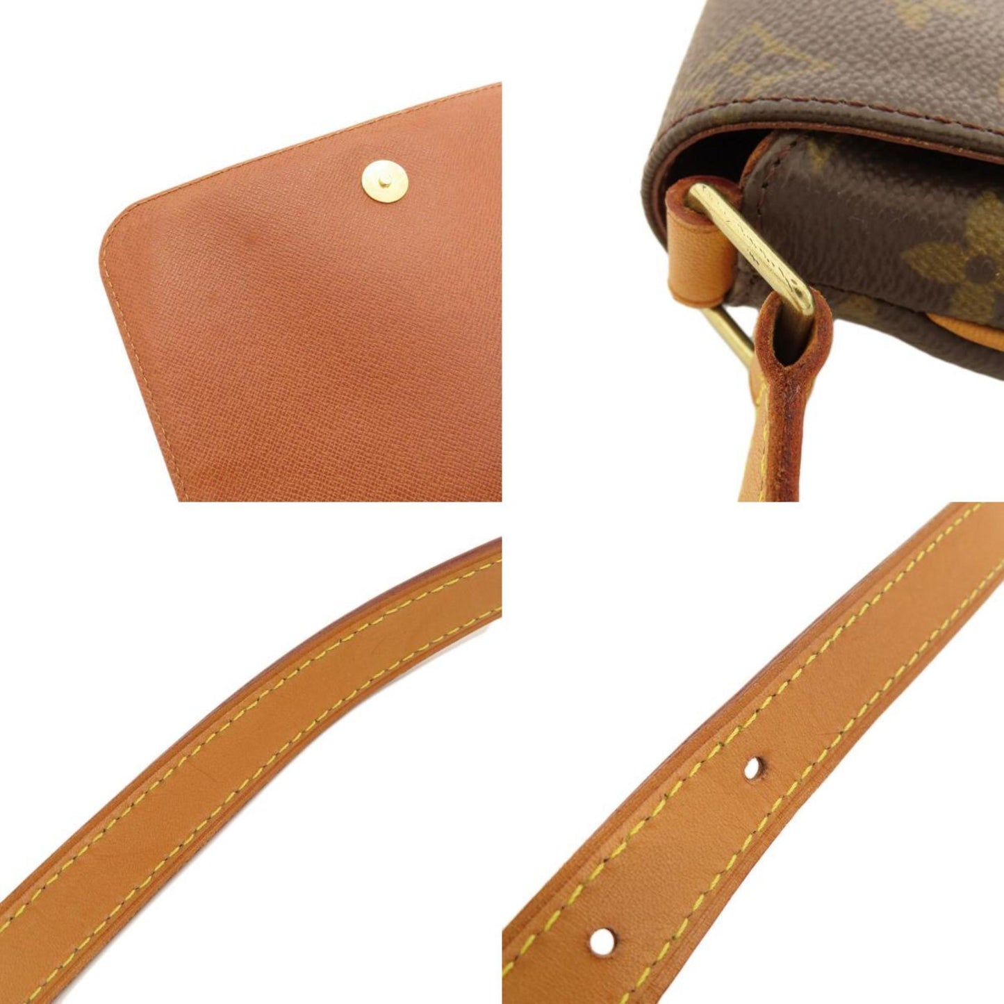 Louis Vuitton Musette Salsa Brown Canvas Shoulder Bag