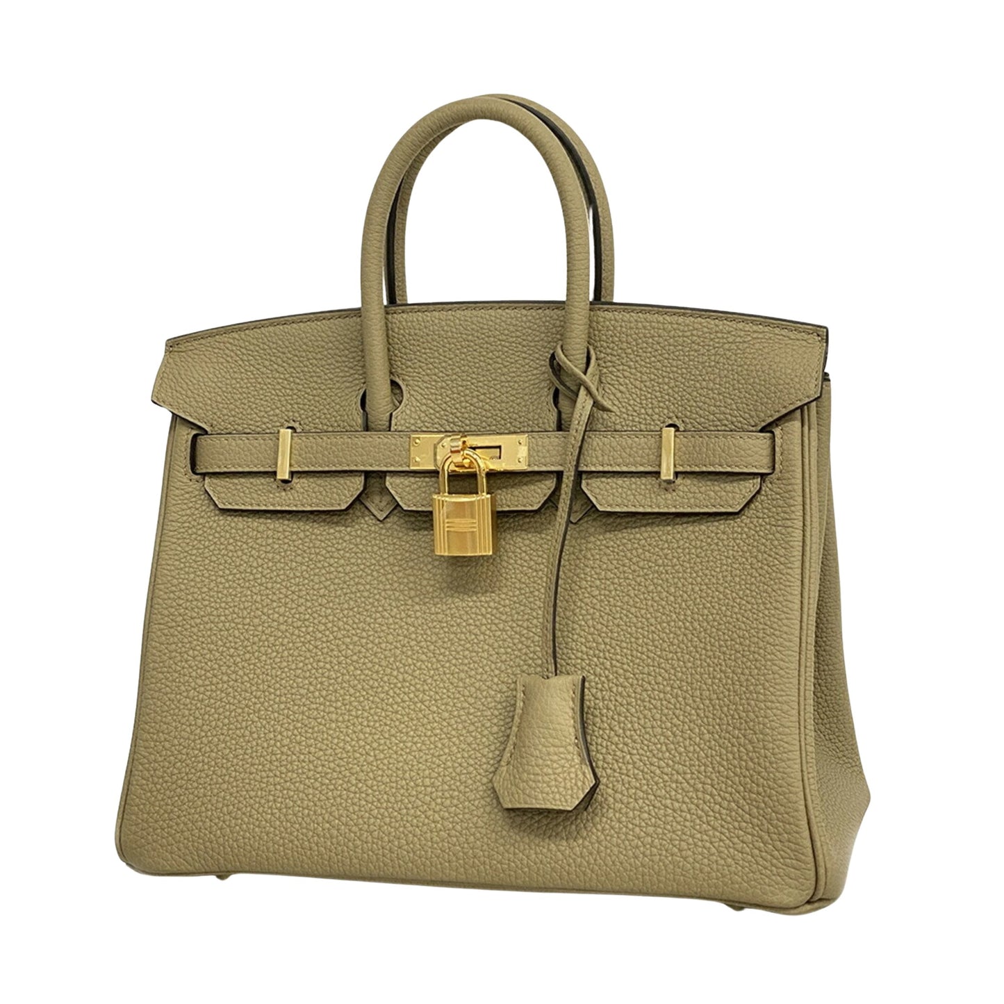 Hermès Birkin 25 Beige Leather Hand Bag