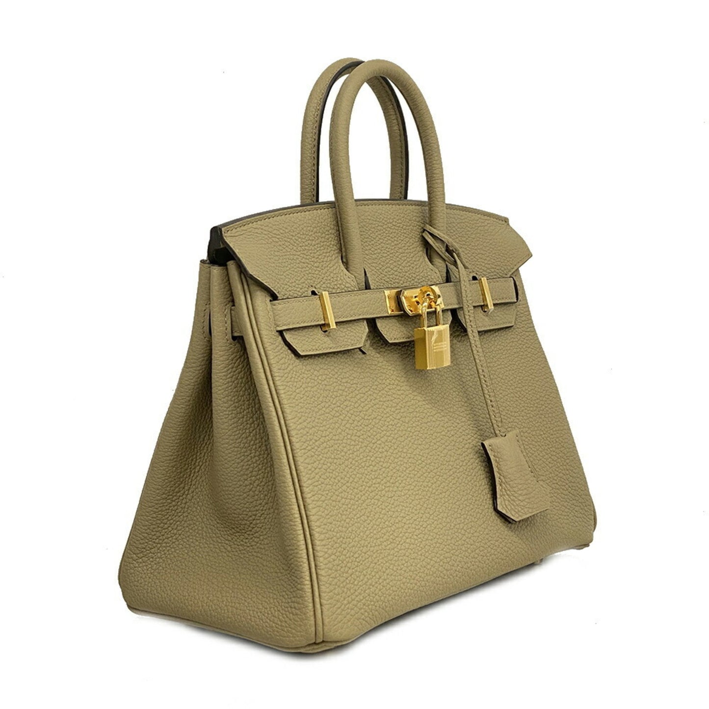 Hermès Birkin 25 Beige Leather Hand Bag