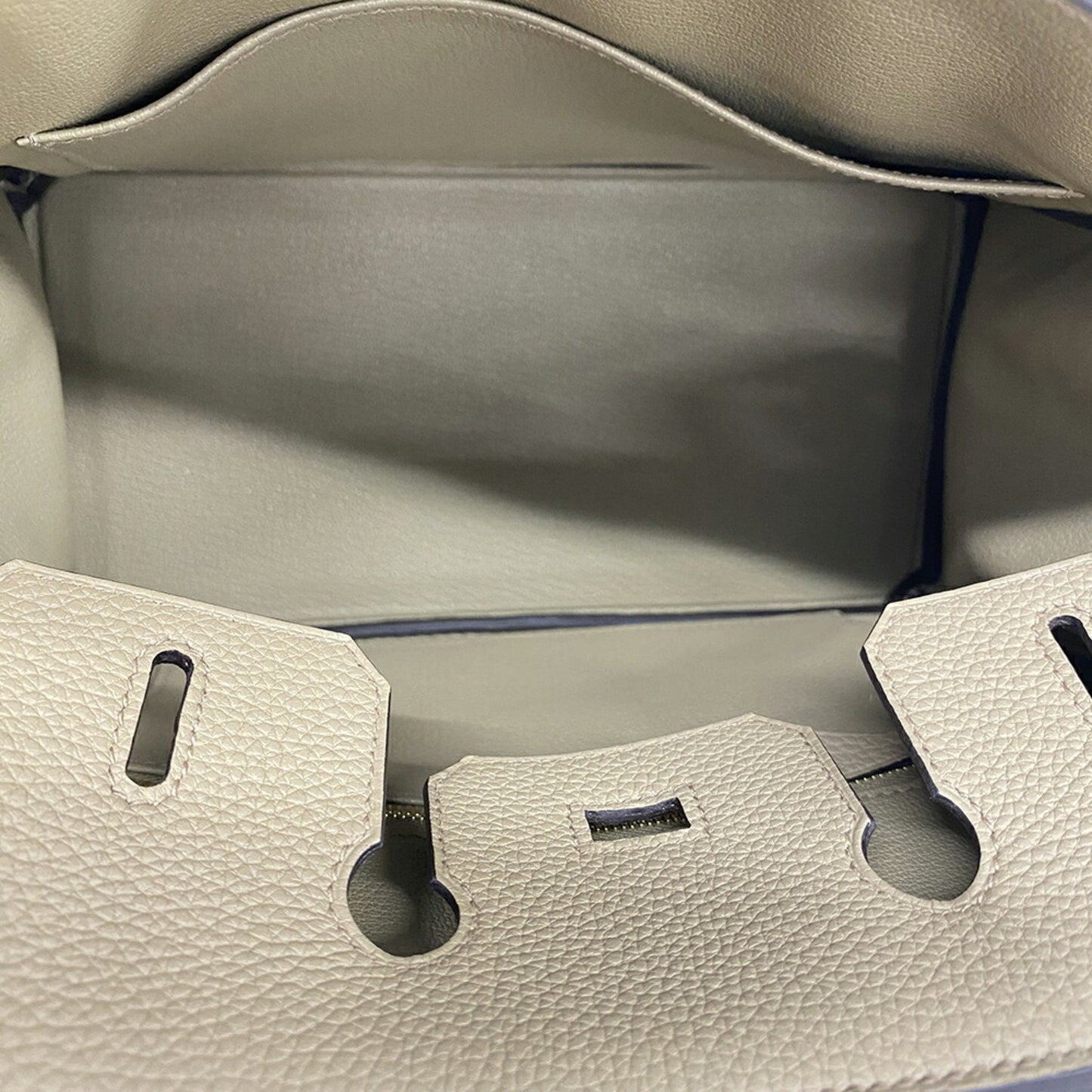 Hermès Birkin 25 Beige Leather Hand Bag