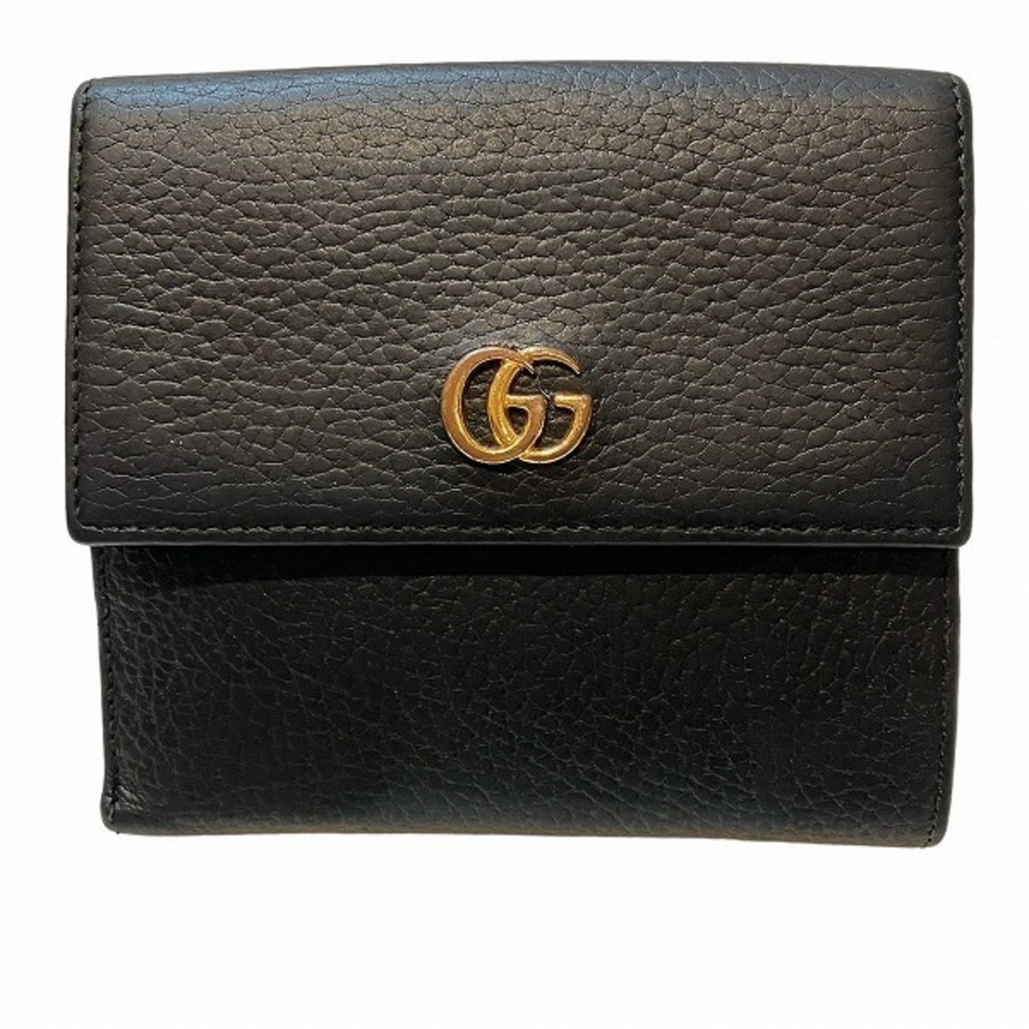 Gucci GG Marmont Black Leather Wallet Accessories