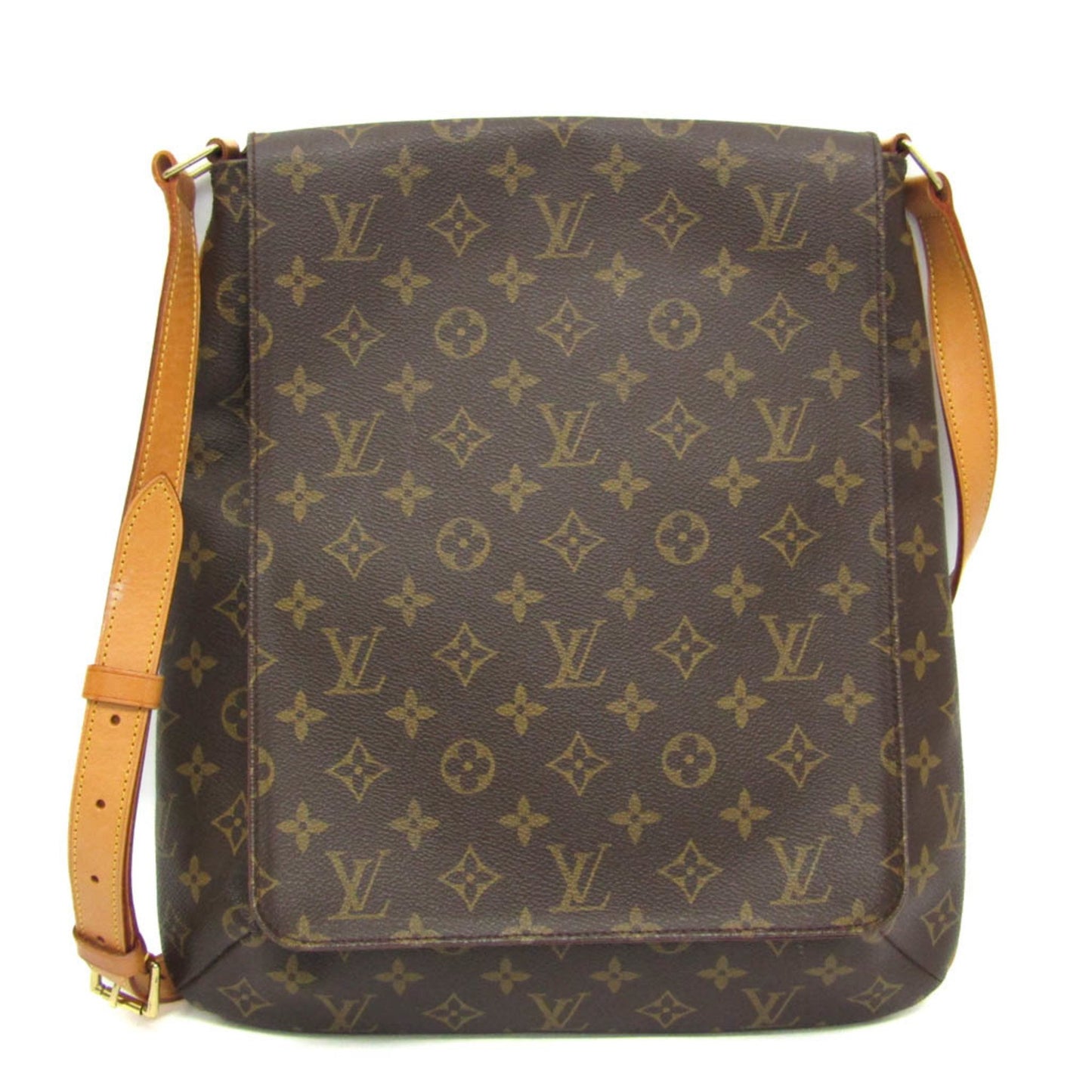 Louis Vuitton Musette Brown Canvas Shoulder Bag