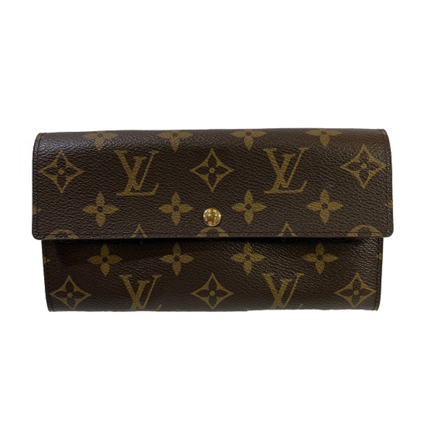 Louis Vuitton Brown Canvas Wallet Accessories