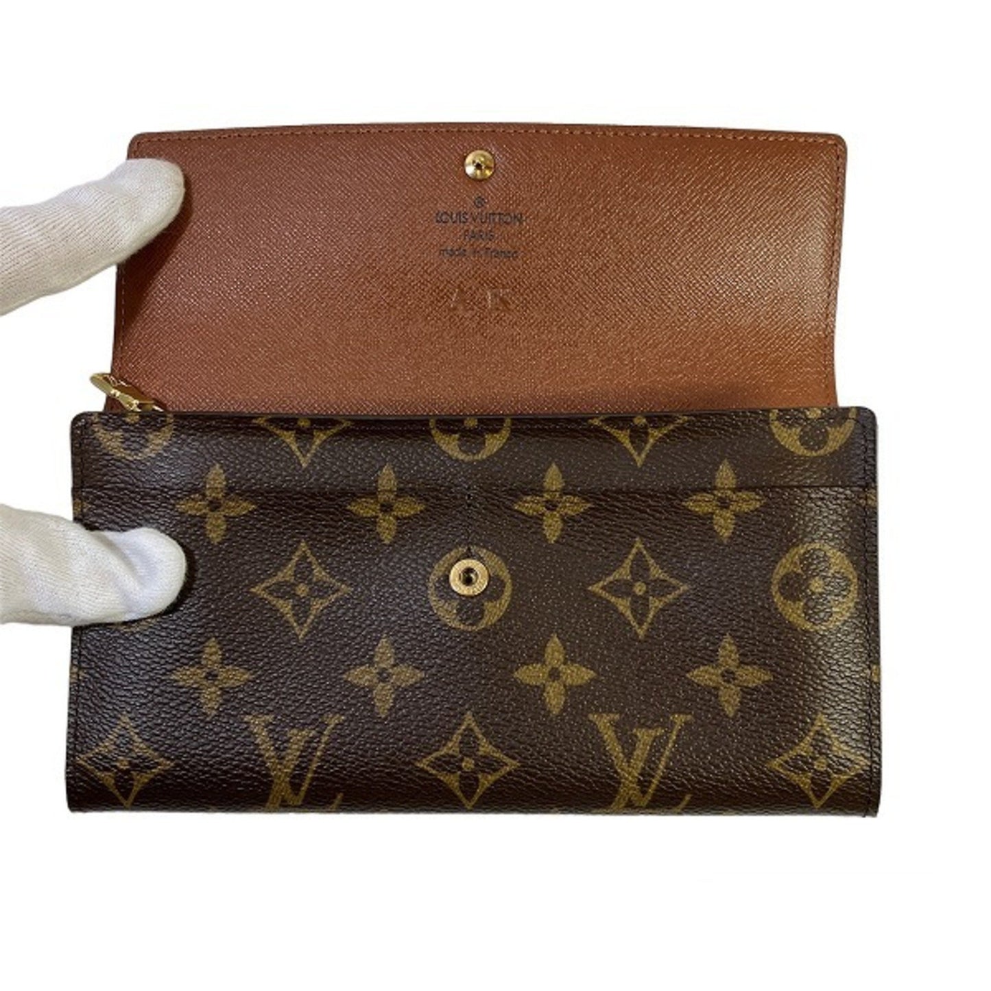 Louis Vuitton Brown Canvas Wallet Accessories