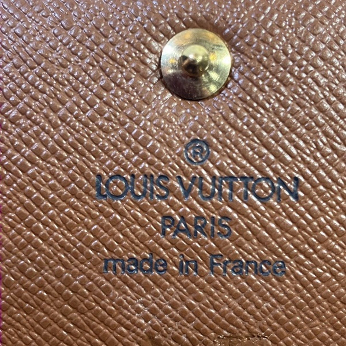 Louis Vuitton Brown Canvas Wallet Accessories