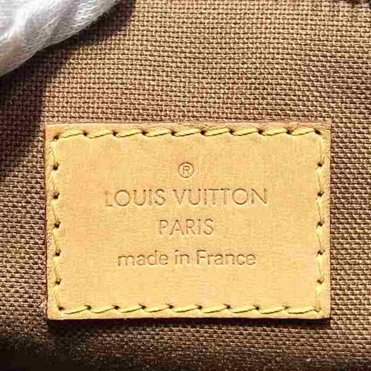 Louis Vuitton Tivoli Brown Canvas Hand Bag