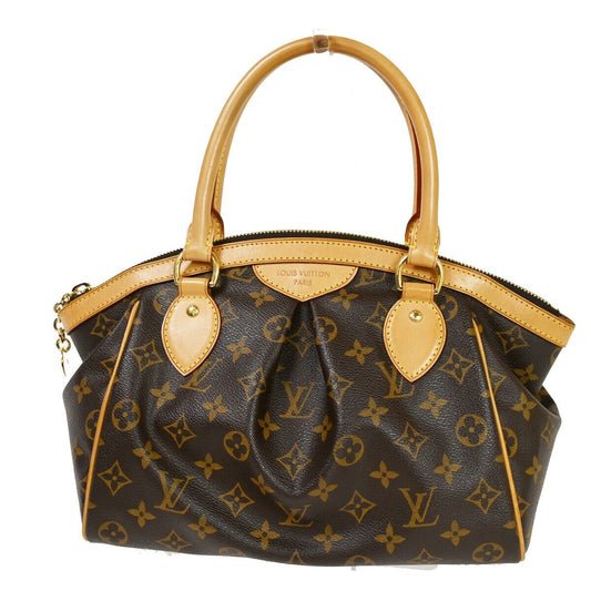 Louis Vuitton Tivoli Brown Canvas Hand Bag