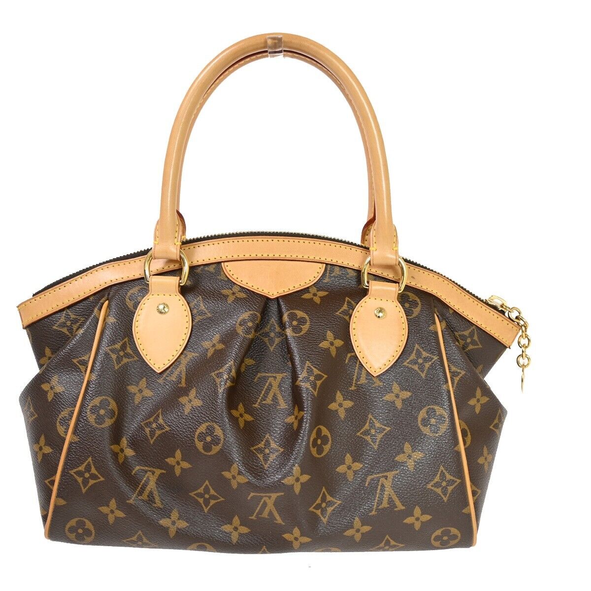 Louis Vuitton Tivoli Brown Canvas Hand Bag