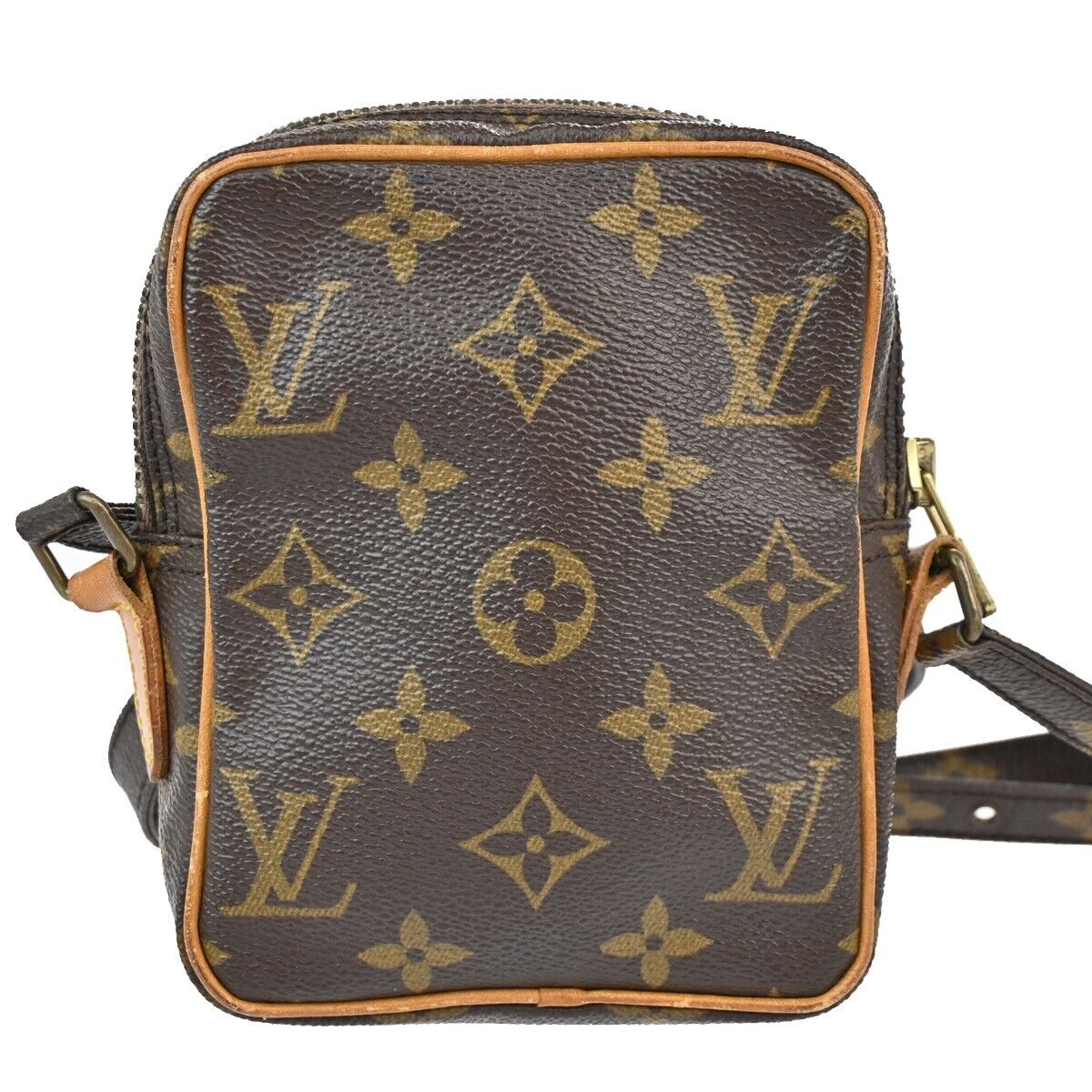 Louis Vuitton Danube Brown Canvas Shoulder Bag