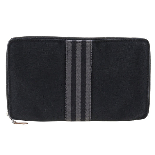 Hermès Fool toe Black Cotton Wallet Accessories