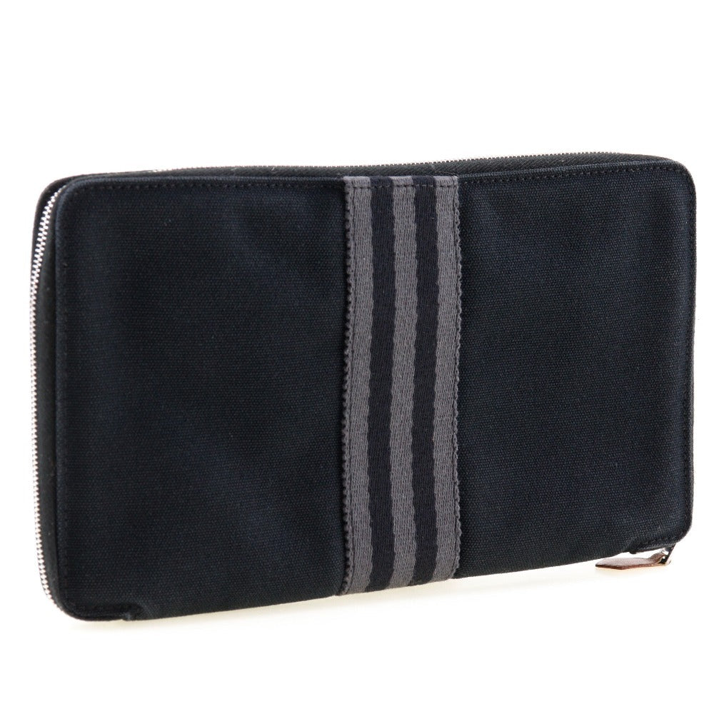 Hermès Fool toe Black Cotton Wallet Accessories