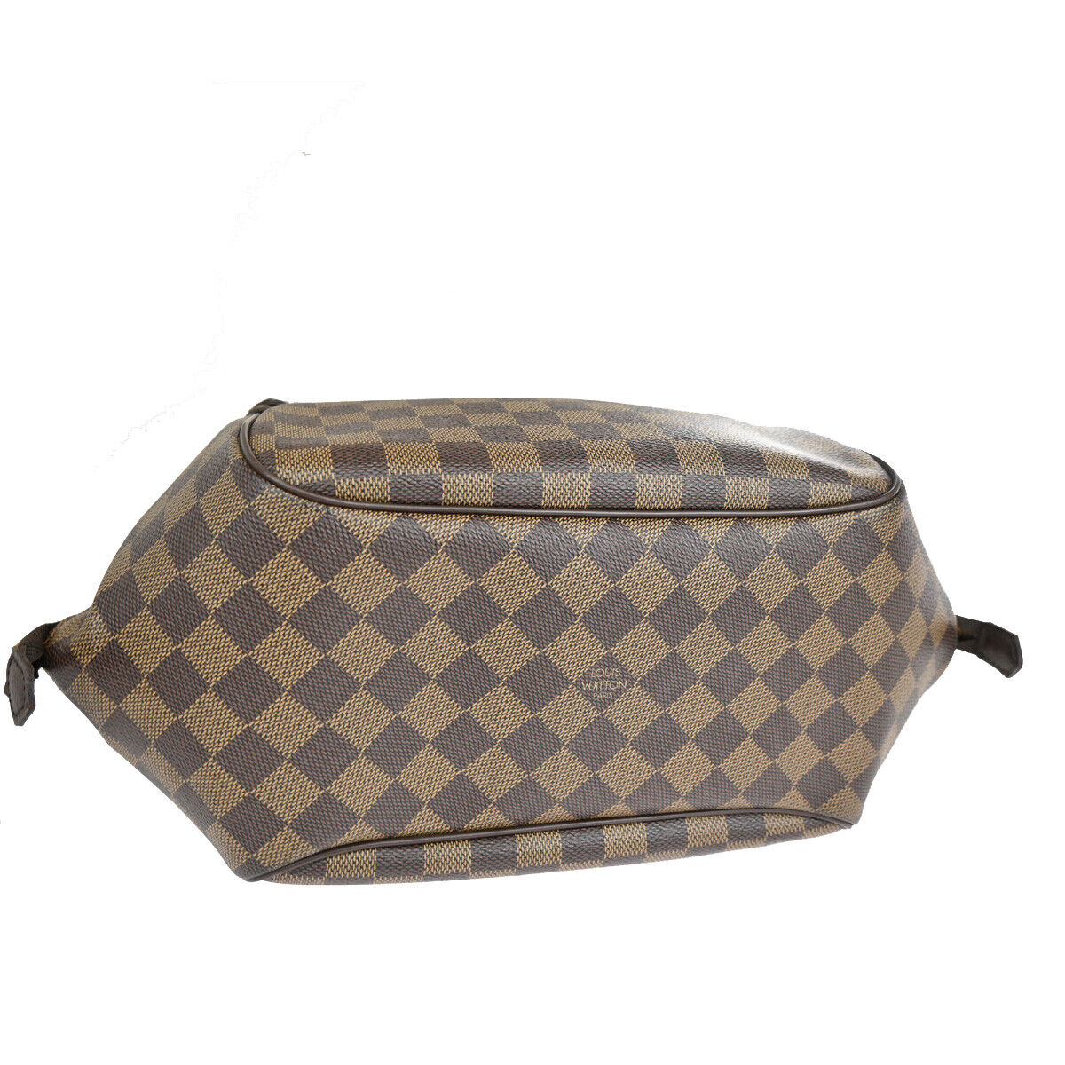 Louis Vuitton Belem MM Brown Canvas Shoulder Bag