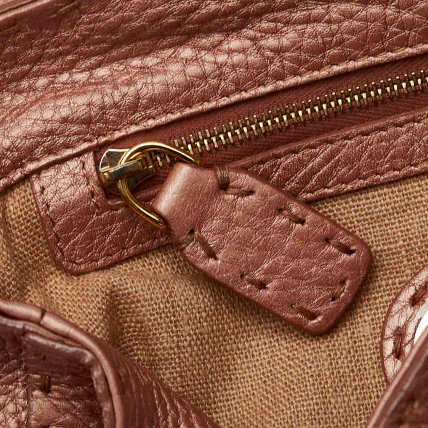 Fendi Selleria Pink Leather Hand Bag