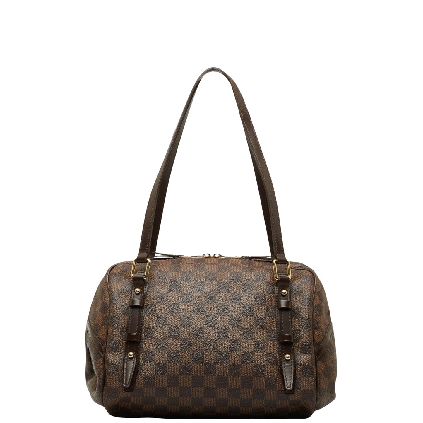 Louis Vuitton Rivington Brown Canvas Shoulder Bag