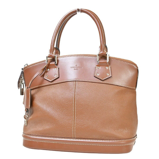 Louis Vuitton Lockit Brown Leather Hand Bag