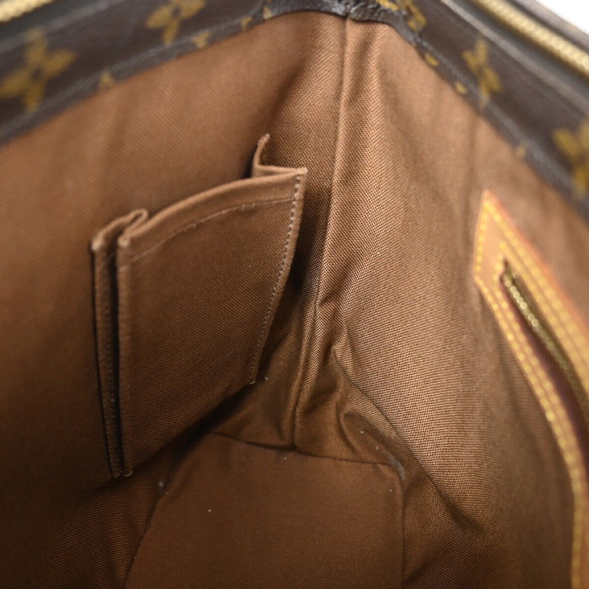 Louis Vuitton Cabas Piano Brown Canvas Tote Bag