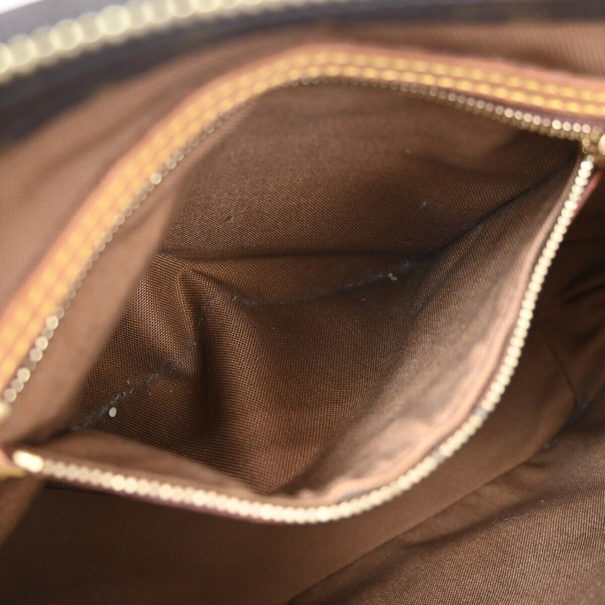 Louis Vuitton Cabas Piano Brown Canvas Tote Bag