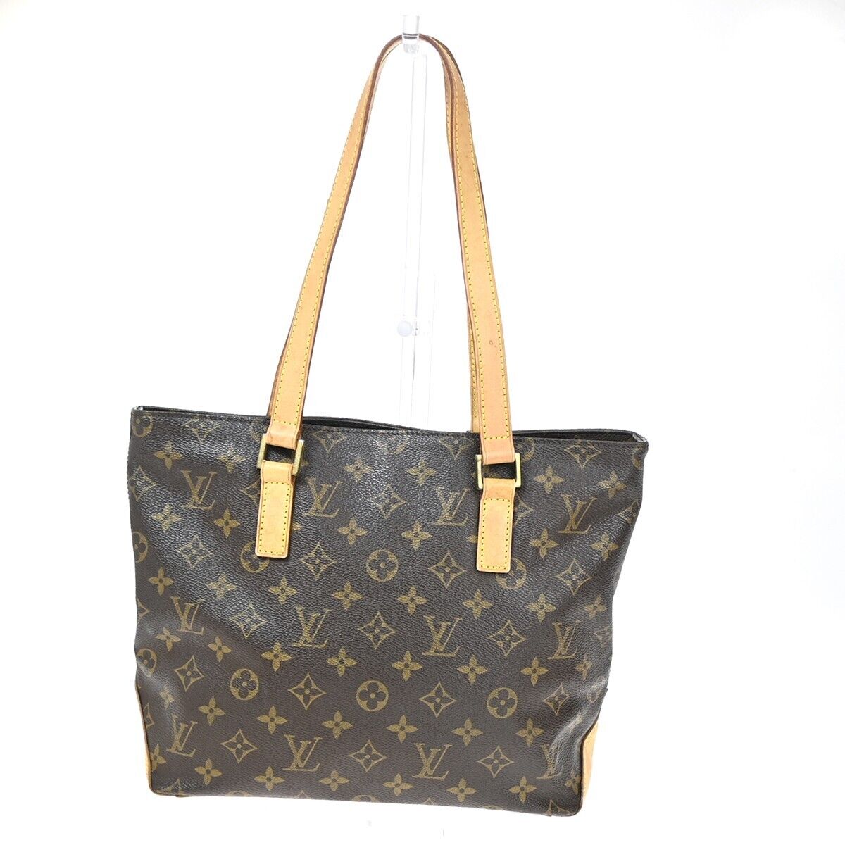 Louis Vuitton Cabas Piano Brown Canvas Tote Bag