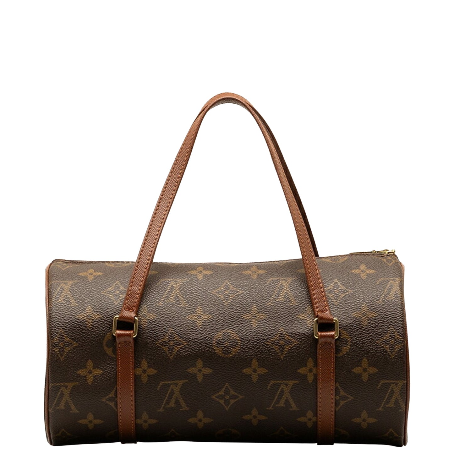 Louis Vuitton Papillon 26 Brown Canvas Shoulder Bag