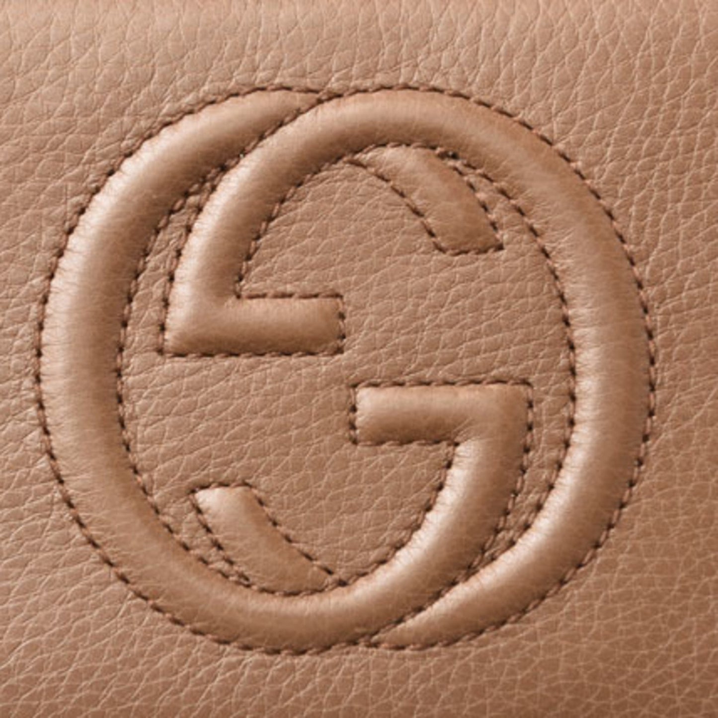 Gucci Soho Brown Leather Wallet Accessories