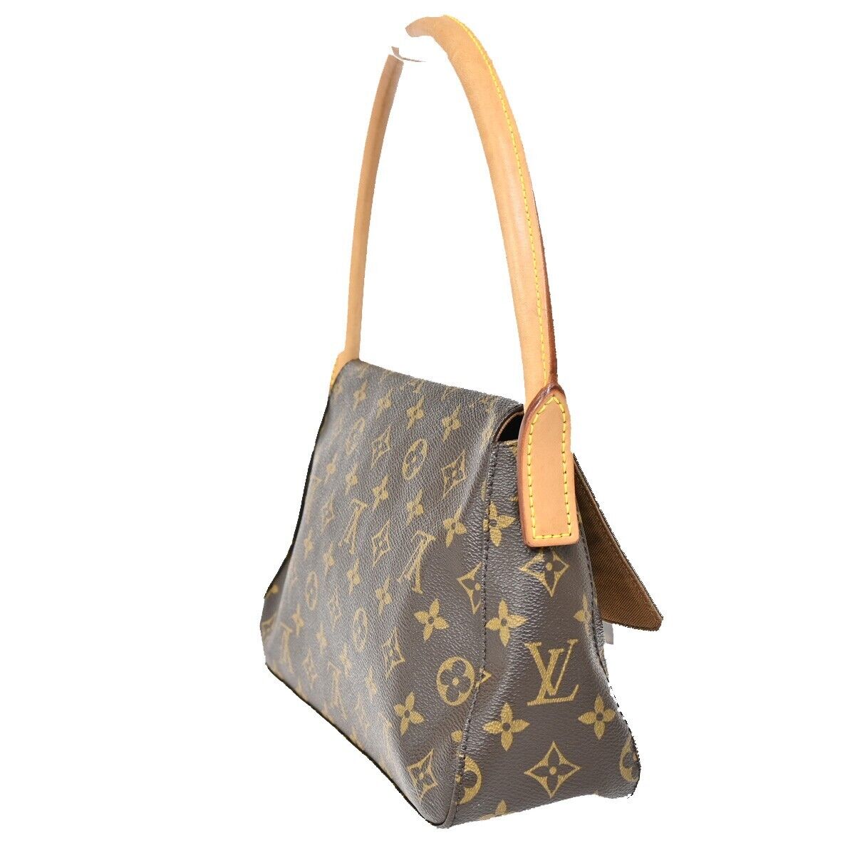 Louis Vuitton Mini looping Brown Canvas Hand Bag