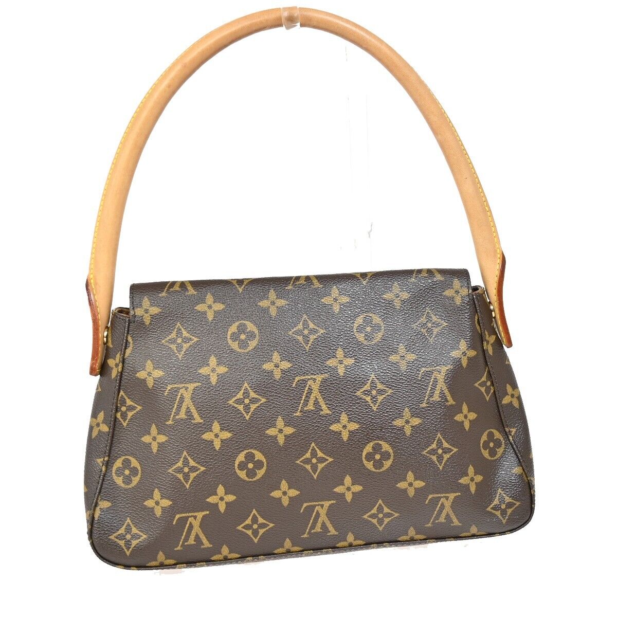 Louis Vuitton Mini looping Brown Canvas Hand Bag