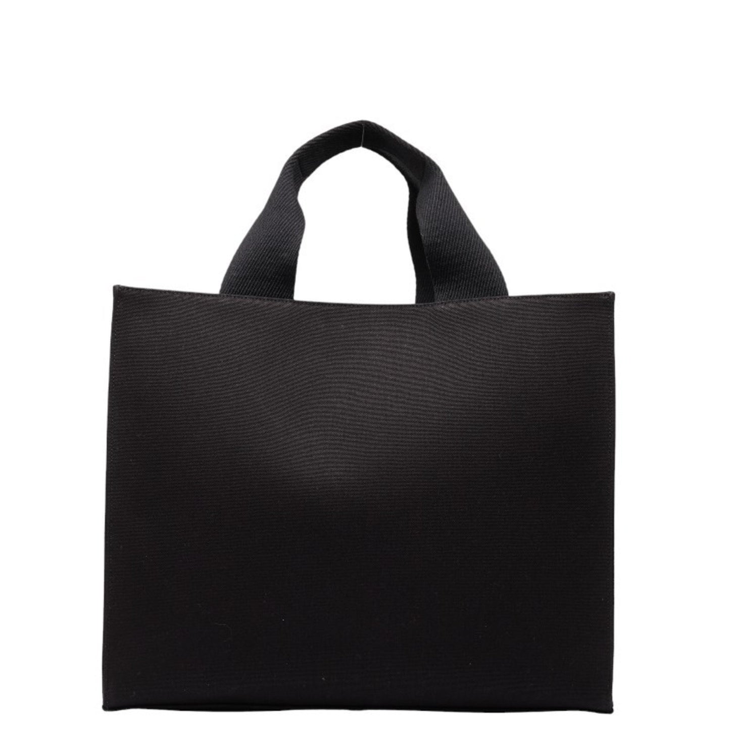 Fendi -- Black Canvas Tote Bag