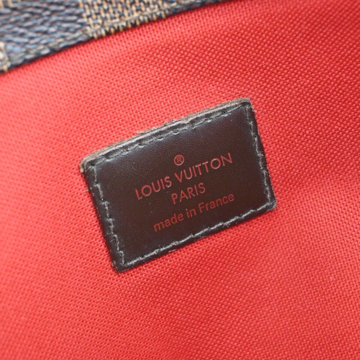 Louis Vuitton Bloomsbury Brown Canvas Shoulder Bag