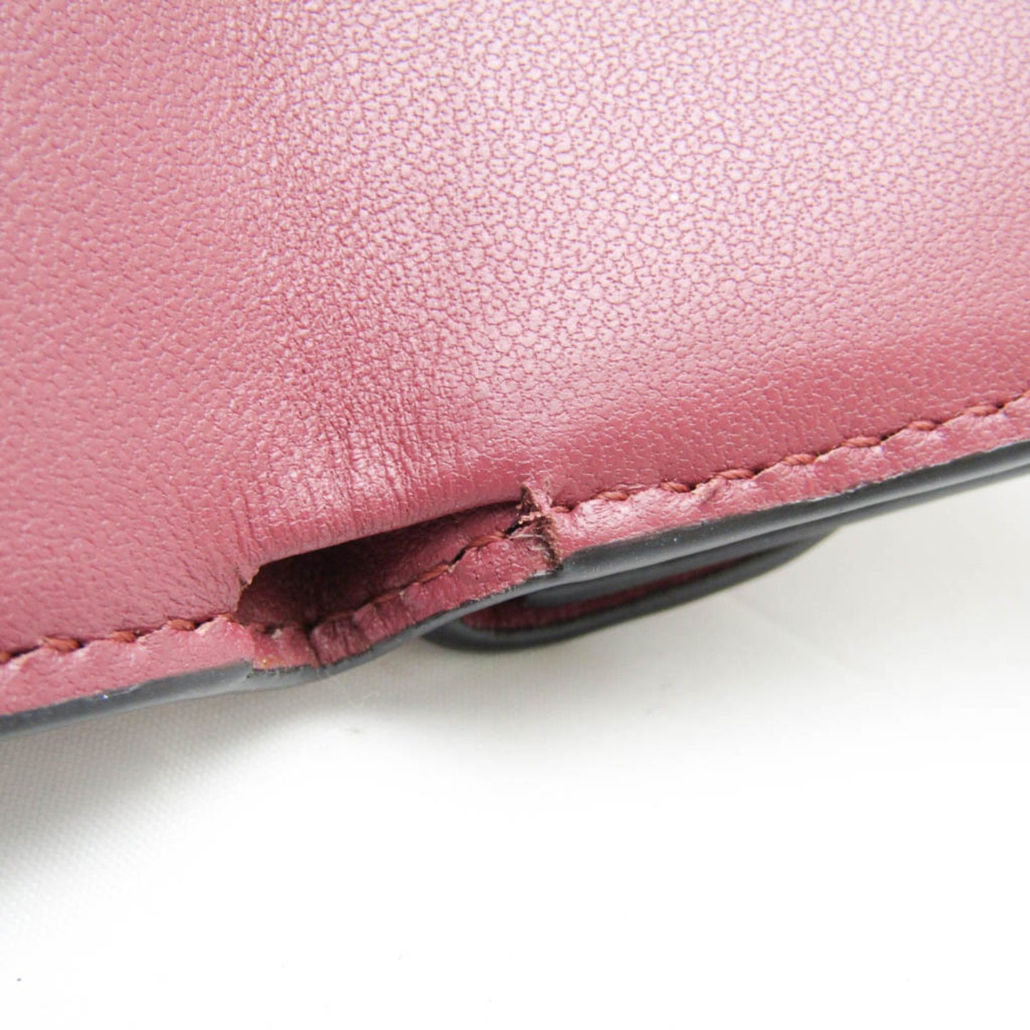 Dior Saddle Pink Leather Wallet Accessories