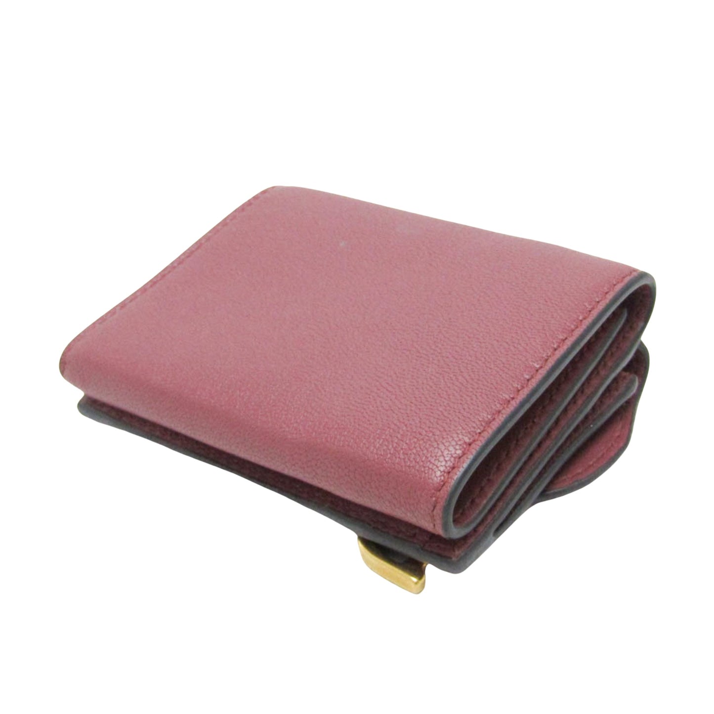 Dior Saddle Pink Leather Wallet Accessories