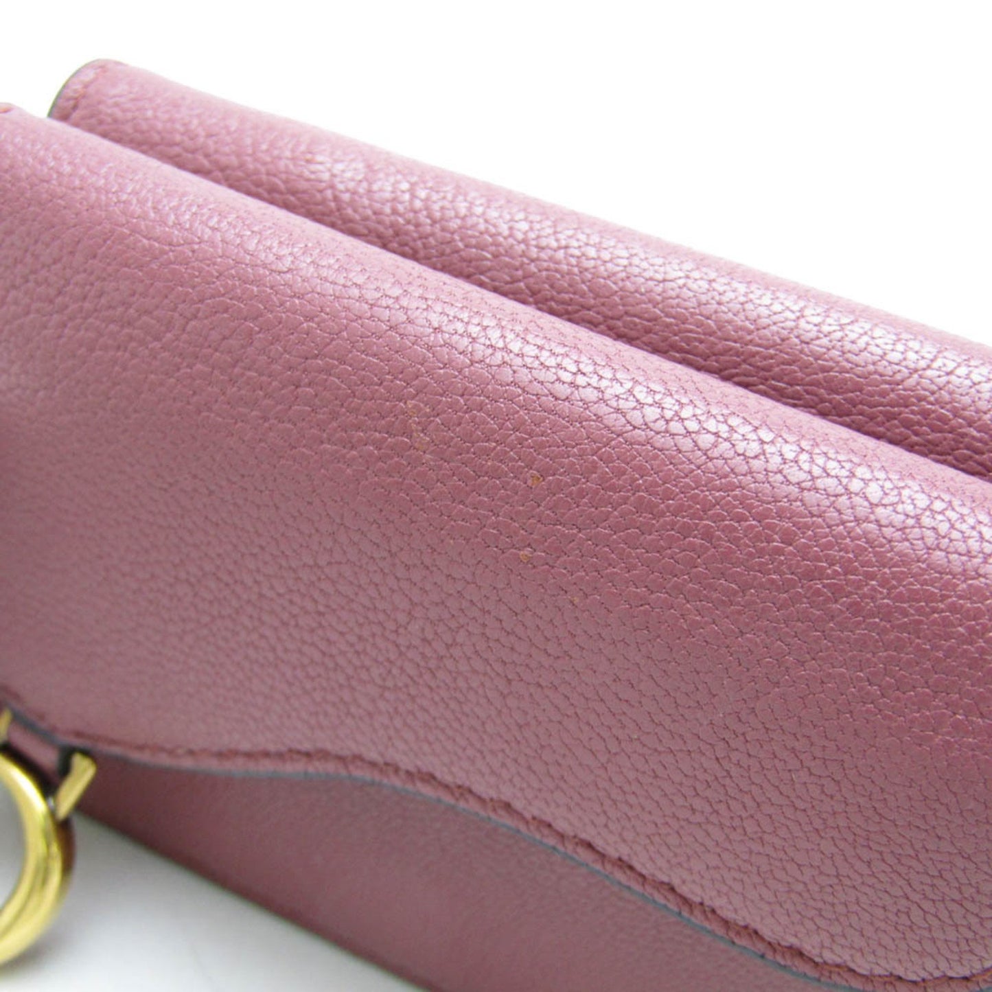 Dior Saddle Pink Leather Wallet Accessories