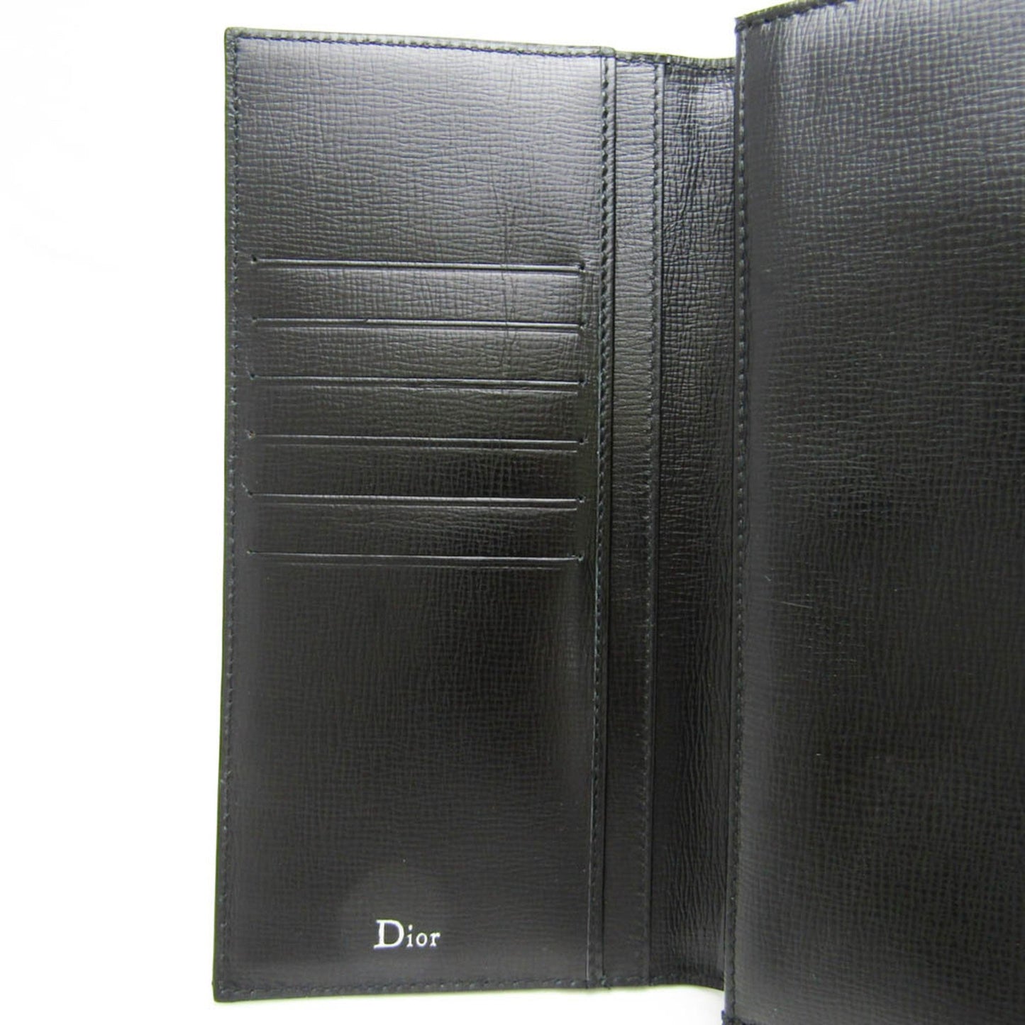 Dior Black Leather Wallet Accessories