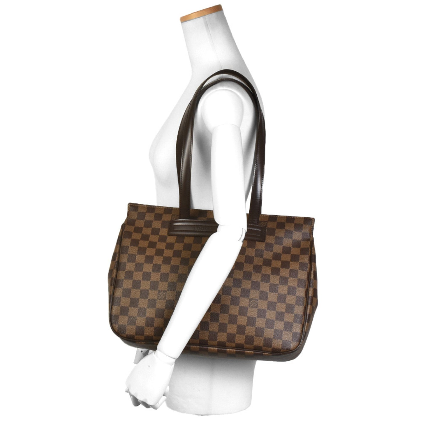 Louis Vuitton Parioli Brown Canvas Shoulder Bag