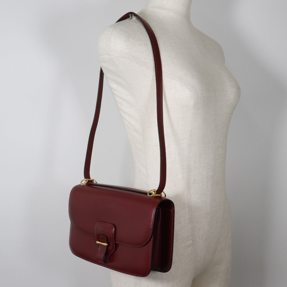 Hermès Dolly Brown Leather Shoulder Bag