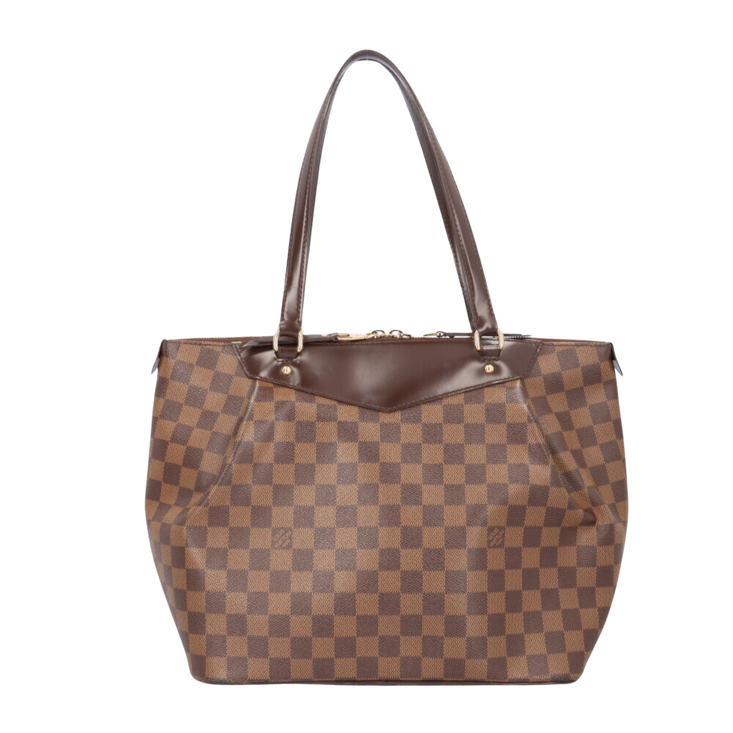 Louis Vuitton Westminster Brown Canvas Shoulder Bag