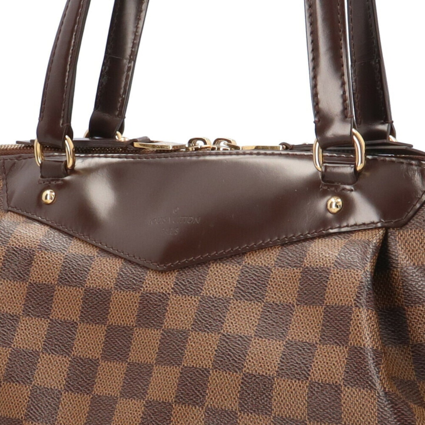 Louis Vuitton Westminster Brown Canvas Shoulder Bag