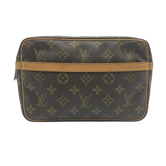 Louis Vuitton Trousse de Toilette Brown Canvas Clutch Bag