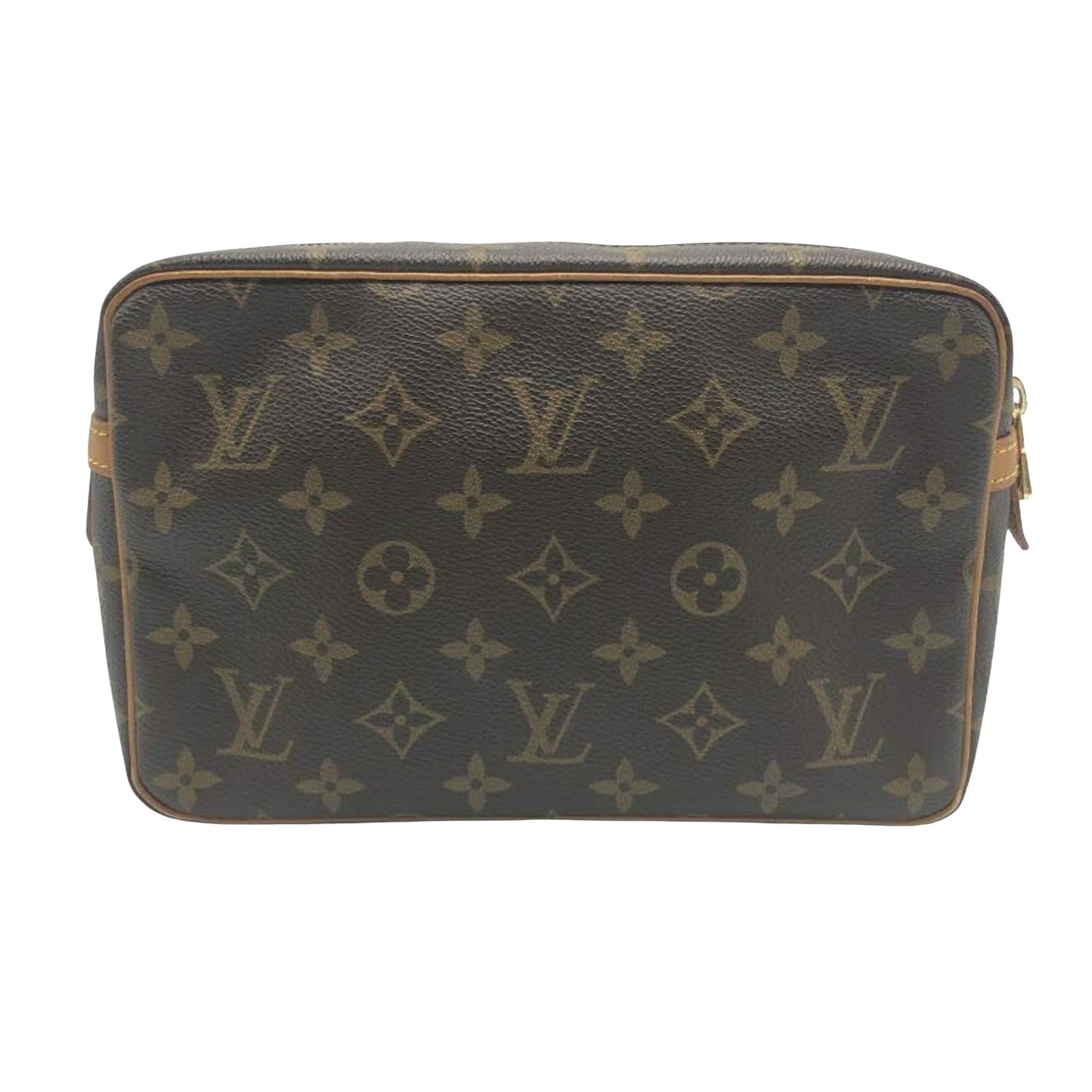 Louis Vuitton Trousse de Toilette Brown Canvas Clutch Bag