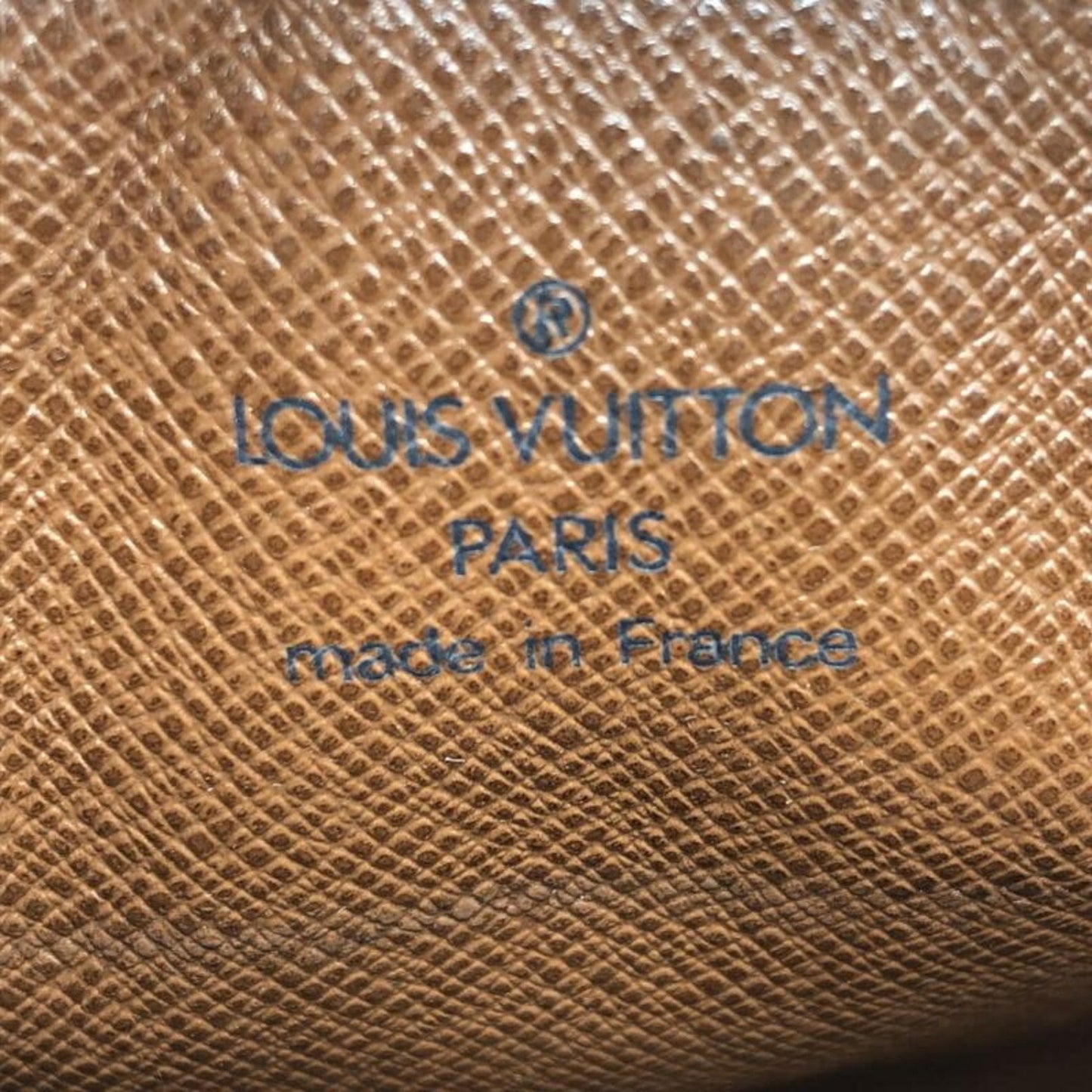 Louis Vuitton Trousse de Toilette Brown Canvas Clutch Bag