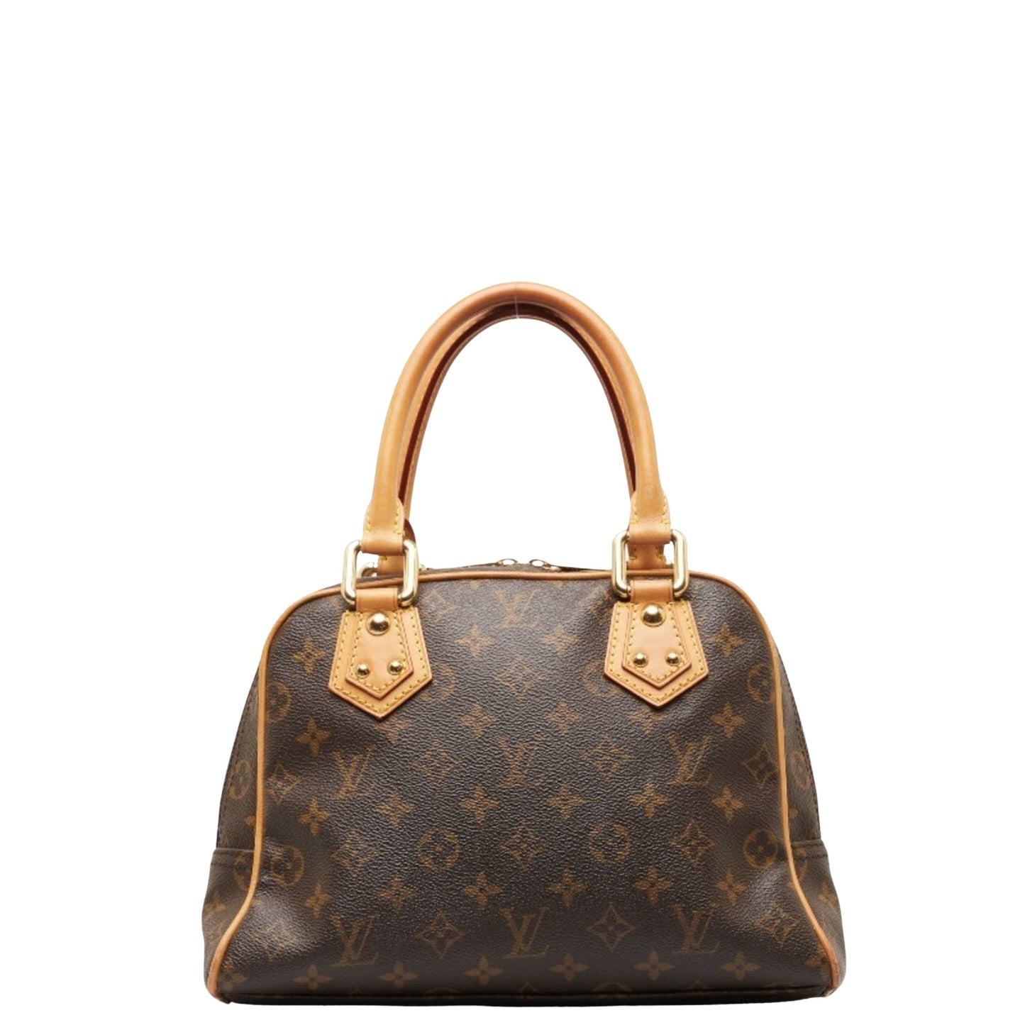 Louis Vuitton Manhattan PM Brown Canvas Hand Bag