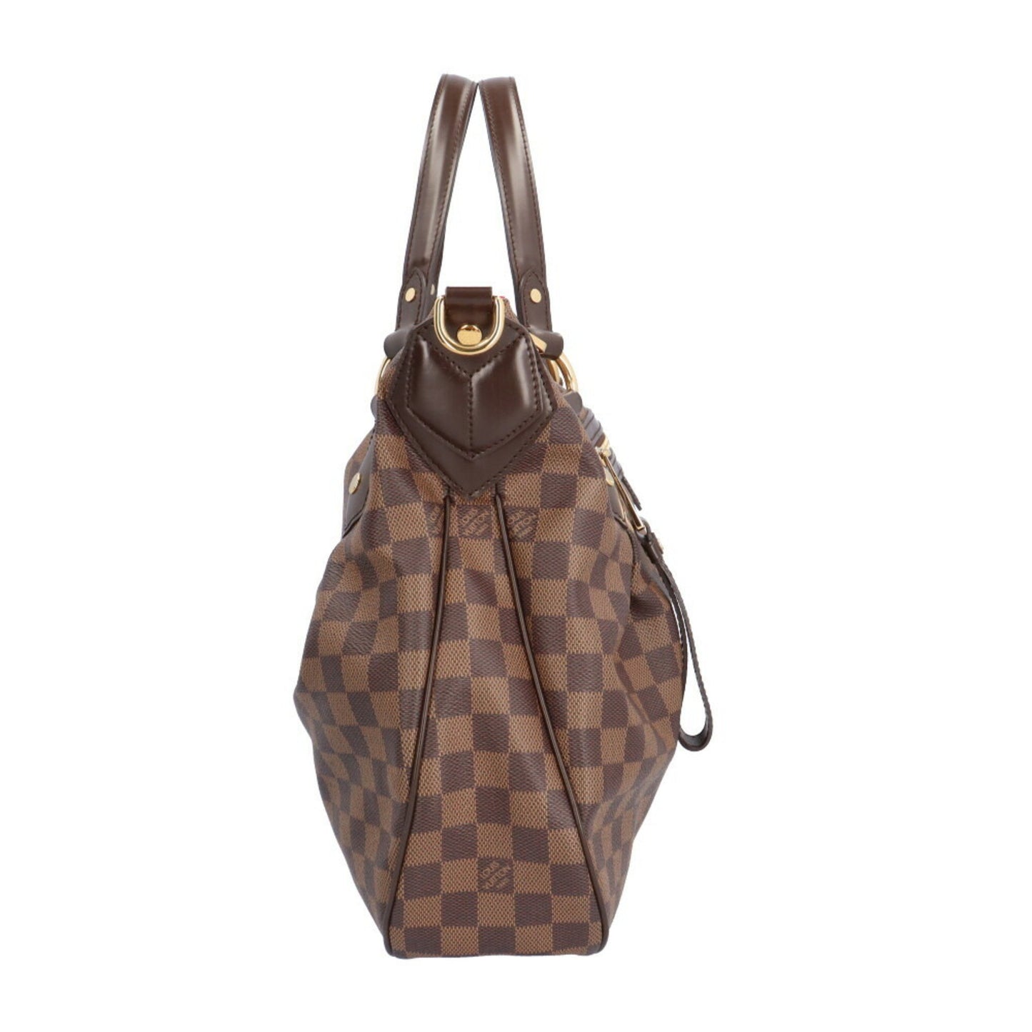 Louis Vuitton Evora Brown Canvas Shoulder Bag