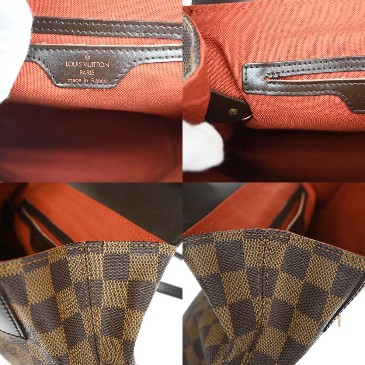 Louis Vuitton Soho Brown Canvas Backpack Bag