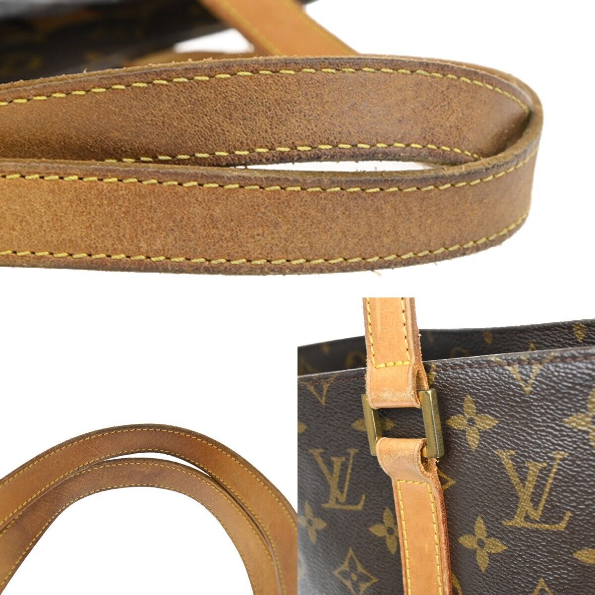 Louis Vuitton Vavin GM Brown Canvas Shoulder Bag