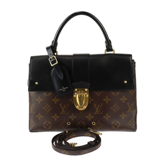 Louis Vuitton One Handle Brown Canvas Hand Bag